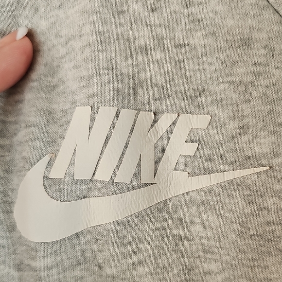 Nike Gray Zip-Up Hoodie - Picture 2 of 4
